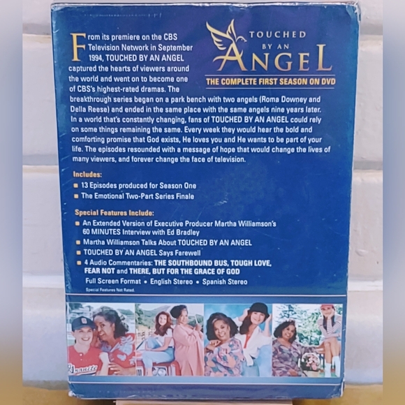 TOUCHED BY AN ANGEL THE COMPLETE FIRST SEASON - DVD (1994) - Picture 2 of 2